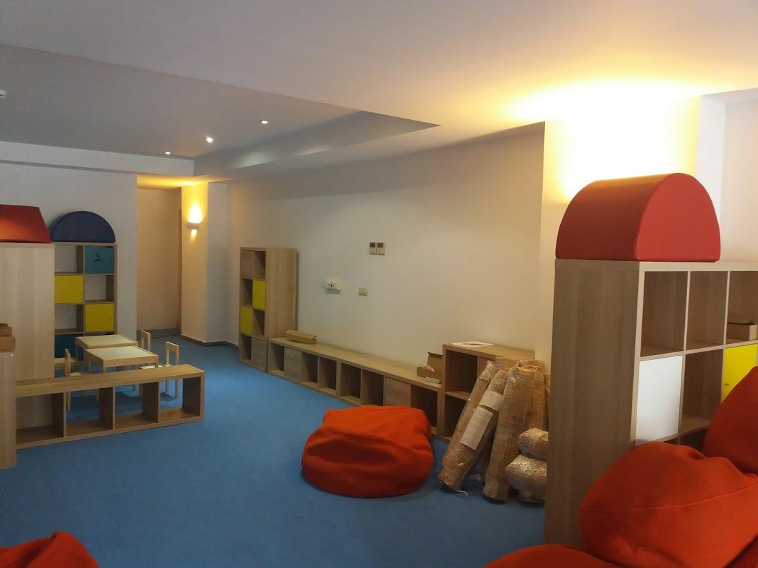 Sitia Beach City Resort & Spa Bagian luar foto Library